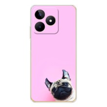 Бампер для Realme Note 60 с картинкой "Песики"
