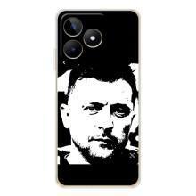 Чохол для Realme Note 60 (AlphaPrint - с принтом Зеленського)