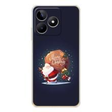 Чехол Санта Клаус для Realme Note 60 – Подарки от Санты
