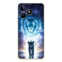 Чехол со Львом для Realme Note 60 (VPrint)