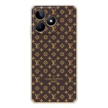 Чехол Стиль Louis Vuitton на Realme Note 60 (Фон Луи Виттон)