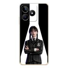 Чехлы Венсдей на Realme Note 60 Уэнсдей (AlphaPrint) (W-Wednesday)