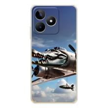 Чехол с мемом Тралалело тралала на Realme Note 60 – Бомбардиро крокодило