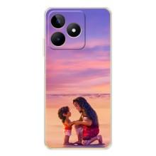Чехол с мультфильмом Моана Realme Note 60 – Моана и Симеа