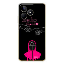 Чехол Гра в кальмара для Realme Note 60 – Охранник