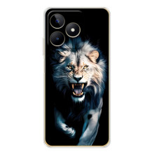 Чехол с картинкой «Хищники» для Realme Note 60 – Лев