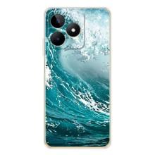 Летний Чехол на Realme Note 60 – Морская волна