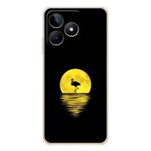 Летний Чехол на Realme Note 60 – Желтый Закат