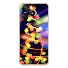 Новогодние Чехлы для Нот 60 (VPrint) (Елка с гирлянд)