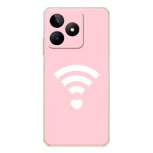 Силиконовые Чехлы Любимому человеку для Realme Note 60 – WiFi Love