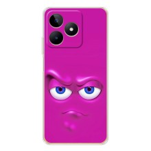 Чохли (ТПУ) (смішні стікери) для Realme Note 60 – Хитра мордочка