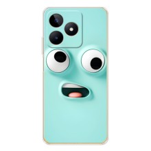 Чохли (ТПУ) (смішні стікери) для Realme Note 60 – мордочка