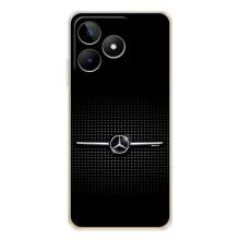 Силиконовый бампер с картинкой машины на Realme Note 60 – Mercedes