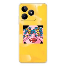 Силіконовий Бампер з принтом (ПАТРІОТ) для Realme Note 60 (Патріотка)