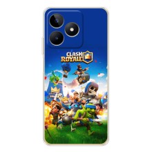 Силиконовый Чехол (атрибутика Клеш Роял) для Realme Note 60 – Клеш рояль