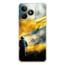 Силиконовый Чехол (атрибутика Клеш Роял) для Realme Note 60 – Война