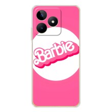Силіконовый Чохол Барбі фільм на Realme Note 60 (Лого Барбі)