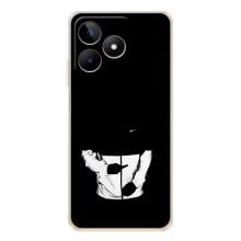 Силиконовый Чехол на Realme Note 60 с картинкой Nike – Nike стиль