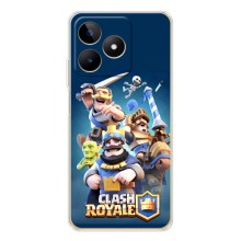 Чехол з героями Клеш Рояль для Realme Note 60 (Принц)