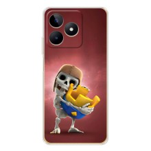 Чехол з героями Клеш Рояль для Realme Note 60 (Скелет)