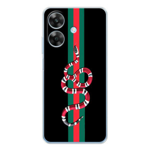 Чехлы Бренд GUCCI для Realme Note 60x – Змей Гуччи