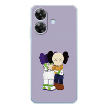 Чехлы для Realme Note 60x - Bearbrick Louis Vuitton (PREMIUMPrint) (Дружба Беарбрик)