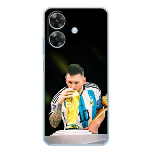 Чехлы для Realme Note 60x (Leo чемпион) (AlphaPrint)