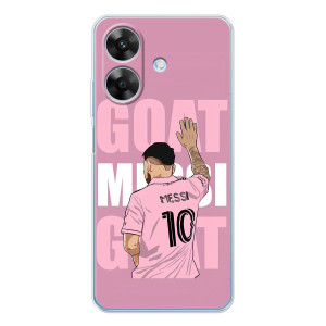 Чехлы Лео Месси в Майами на Realme Note 60x (GOAT MESSI)