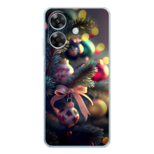 Чехлы на Новый Год Realme Note 60x (Красивая елочка)