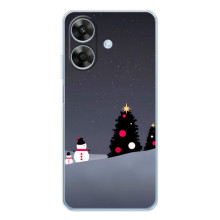 Чехлы на Новый Год Realme Note 60x (Снеговички)