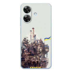 Чехлы на военную тематику для Realme Note 60x – Азовсталь