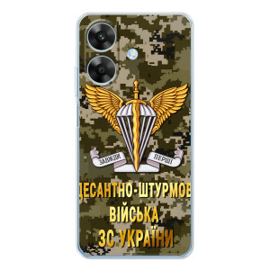 Чехлы на военную тематику для Realme Note 60x – ДШВ ЗСУ