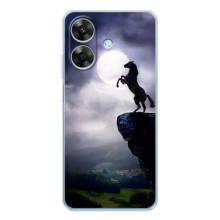 Чехлы с изображением разных животных для Realme Note 60x (Лошадь)