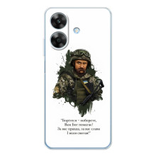 Чохли для Realme Note 60x с принтом Тараса Шевченко (AlphaPrint) (Шевченко воїн)