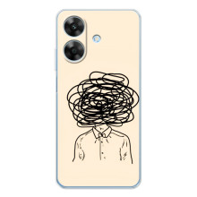 Чехлы со смыслом для Realme Note 60x (Мысли)