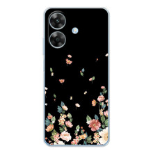 Чехол для Ноут 60х - с принтом (Дизайнерские) (AlphaPrint) (Маленькие цветы)
