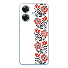 Чохол для Патріота України Realme Note 60x - (AlphaPrint) (Яскрава вишиванка)