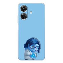 Чехол Головоломка для Realme Note 60x - (AlphaPrint) (Печаль)