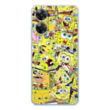 Чехол Губка Боб для Ноут 60х (Эмоции Спанч Боба)