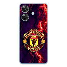 Чохол Манчестер Юнайтед для Ноут 60х (AlphaPrint) (вогняний Манчестер)