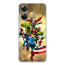 Чохол МАРВЕЛ для Ноут 60х (AlphaPrint) (Герої Марвел)