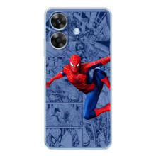 Силиконовый Чехол для Realme Note 60x (Человек Паук)