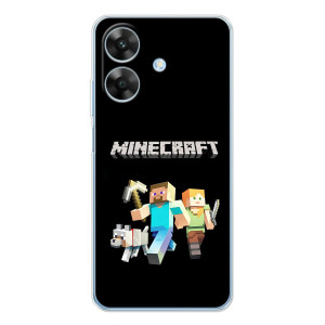 Чохол Майнкрафт на Realme Note 60x (AlphaPrint) Minecraft
