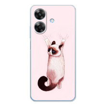 Чохол на Ноут 60х з Котиками (VPrint) (Котик падає)