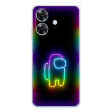 Чохли Амонг Ас для Realme Note 60x (AlphaPrint) (Яскравий скін)