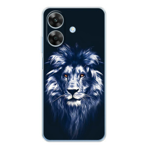 Чохол з картинкою на Realme Note 60x – Лев – синій