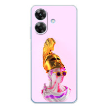 Чехол с Прикольным принтом на Realme Note 60x (АРТ Статуя)