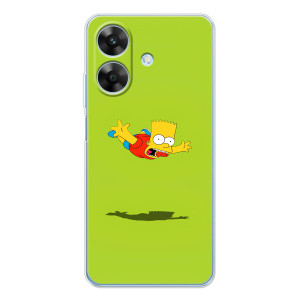 Чехол с Симпсонами для Realme Note 60x (VPrint)