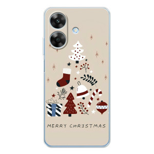Чехол Санта Клаус для Realme Note 60x – Merry Christmas