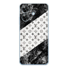 Чехол Стиль Louis Vuitton на Realme Note 60x (LV на белом)